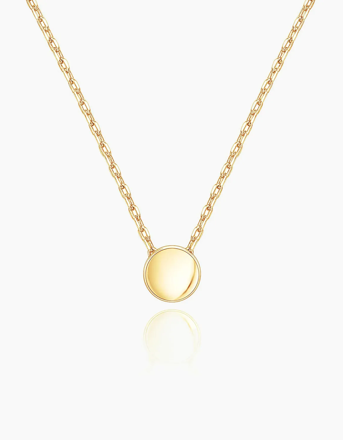 14K Gold Plated Dot Necklace