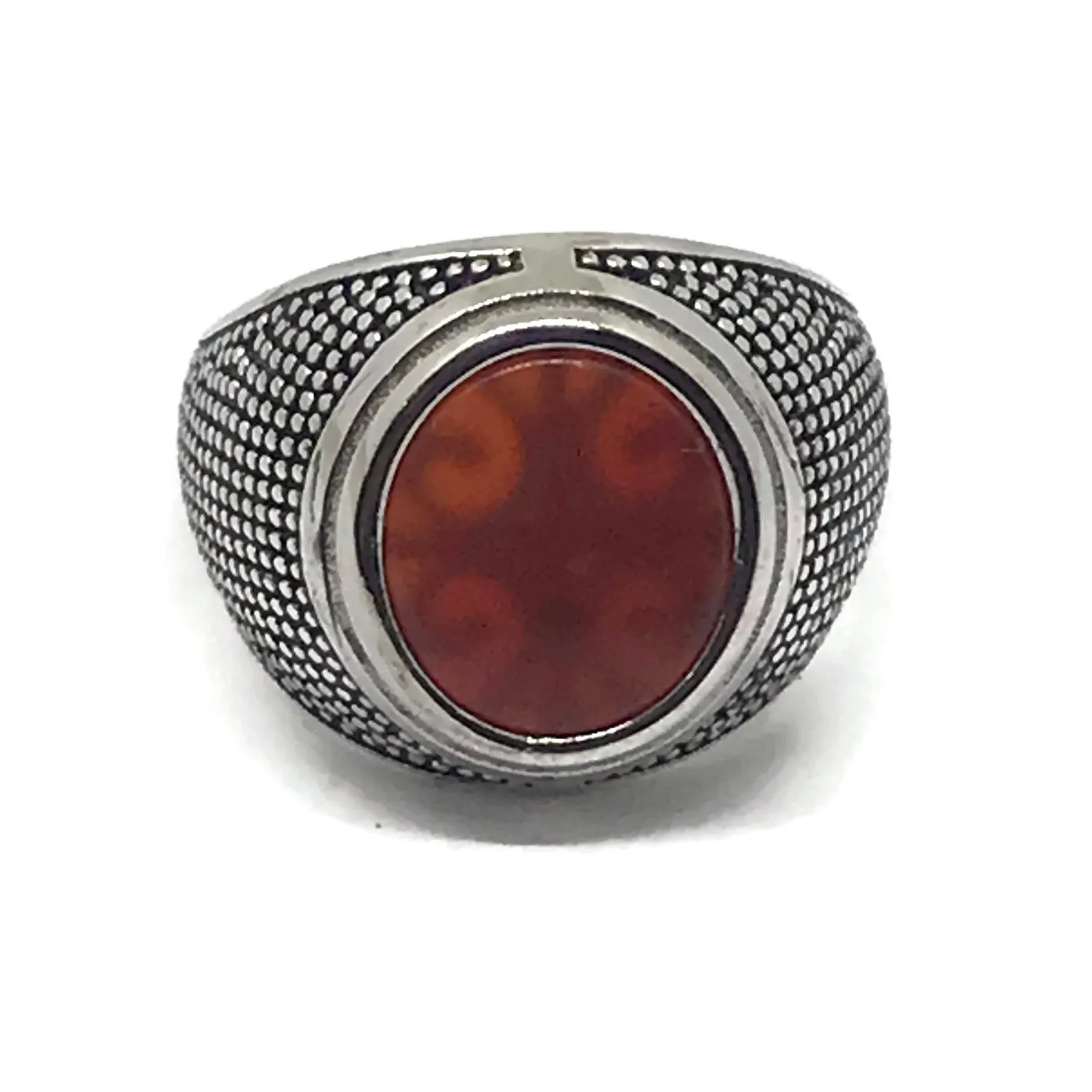 925 Solid Sterling Silver Men Ring - Style #11