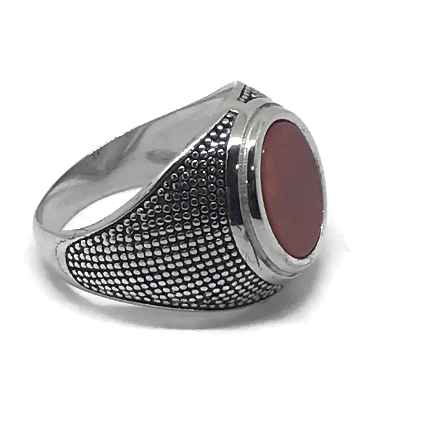 925 Solid Sterling Silver Men Ring - Style #11