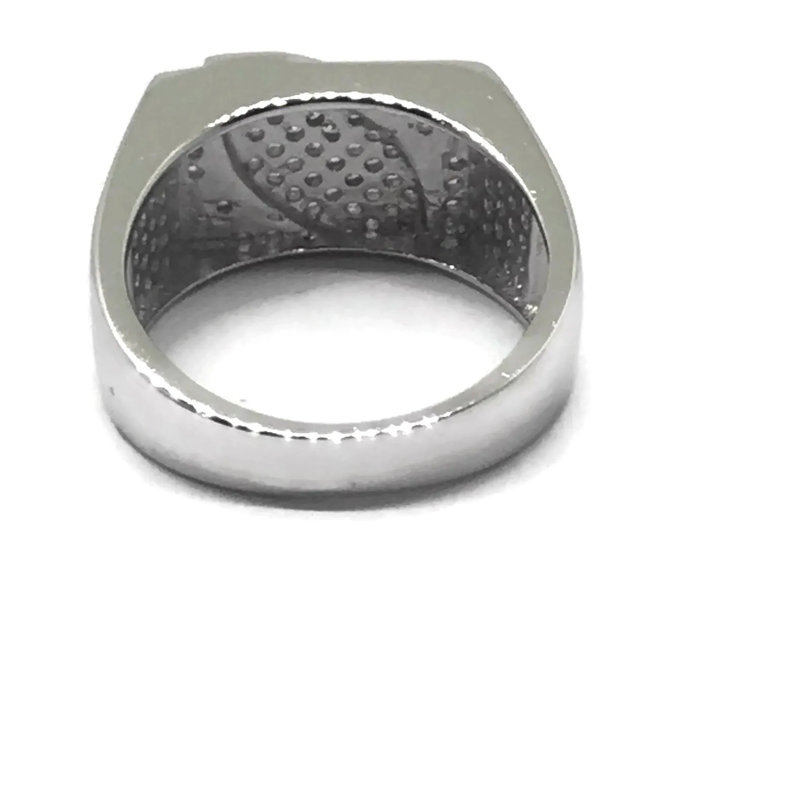 925 Solid Sterling Silver Men Ring - Style #21