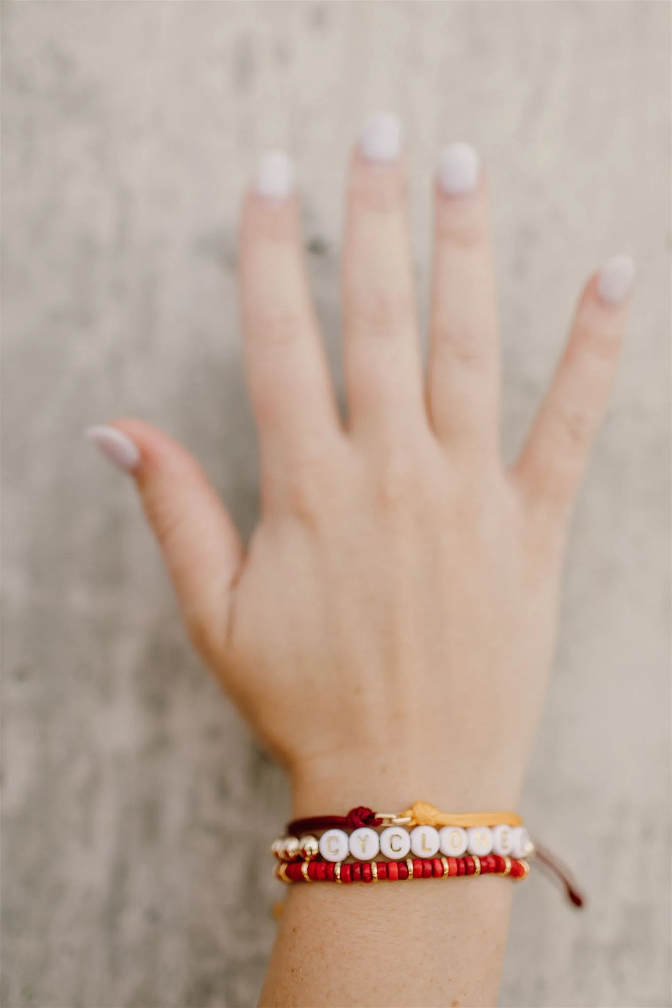 Blond Genius - Iowa State Ultimate Bracelet Stack