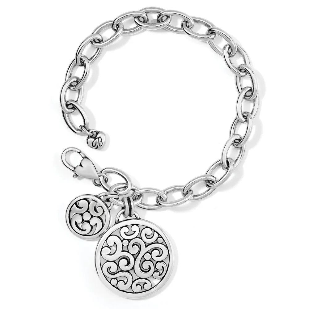 Brighton Contempo Medallion Link Bracelet