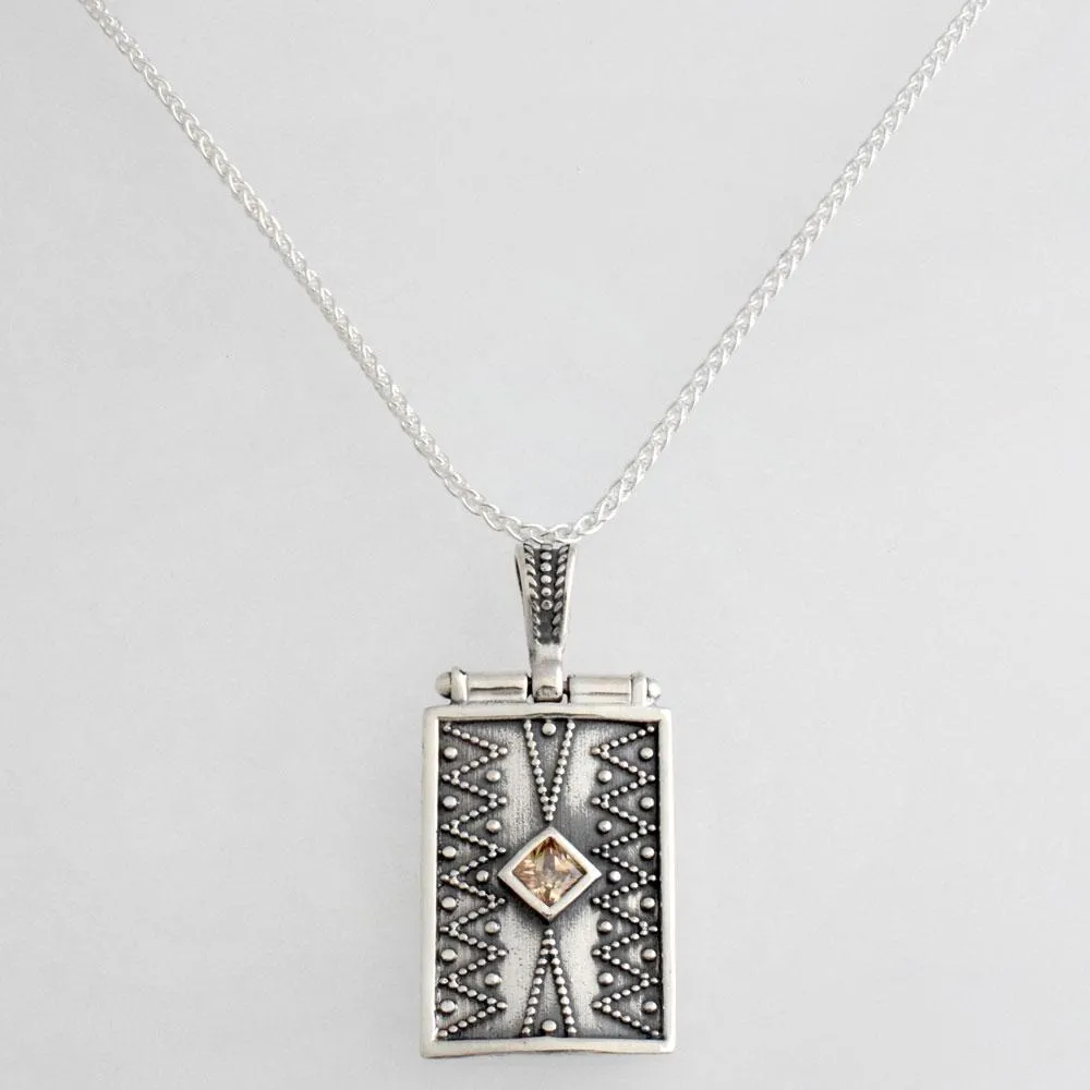 Byzantine pendant in Sterling silver (PE-79)