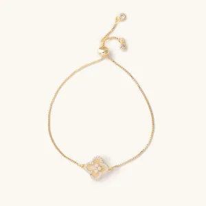 Claudia Gold Slider Bracelet