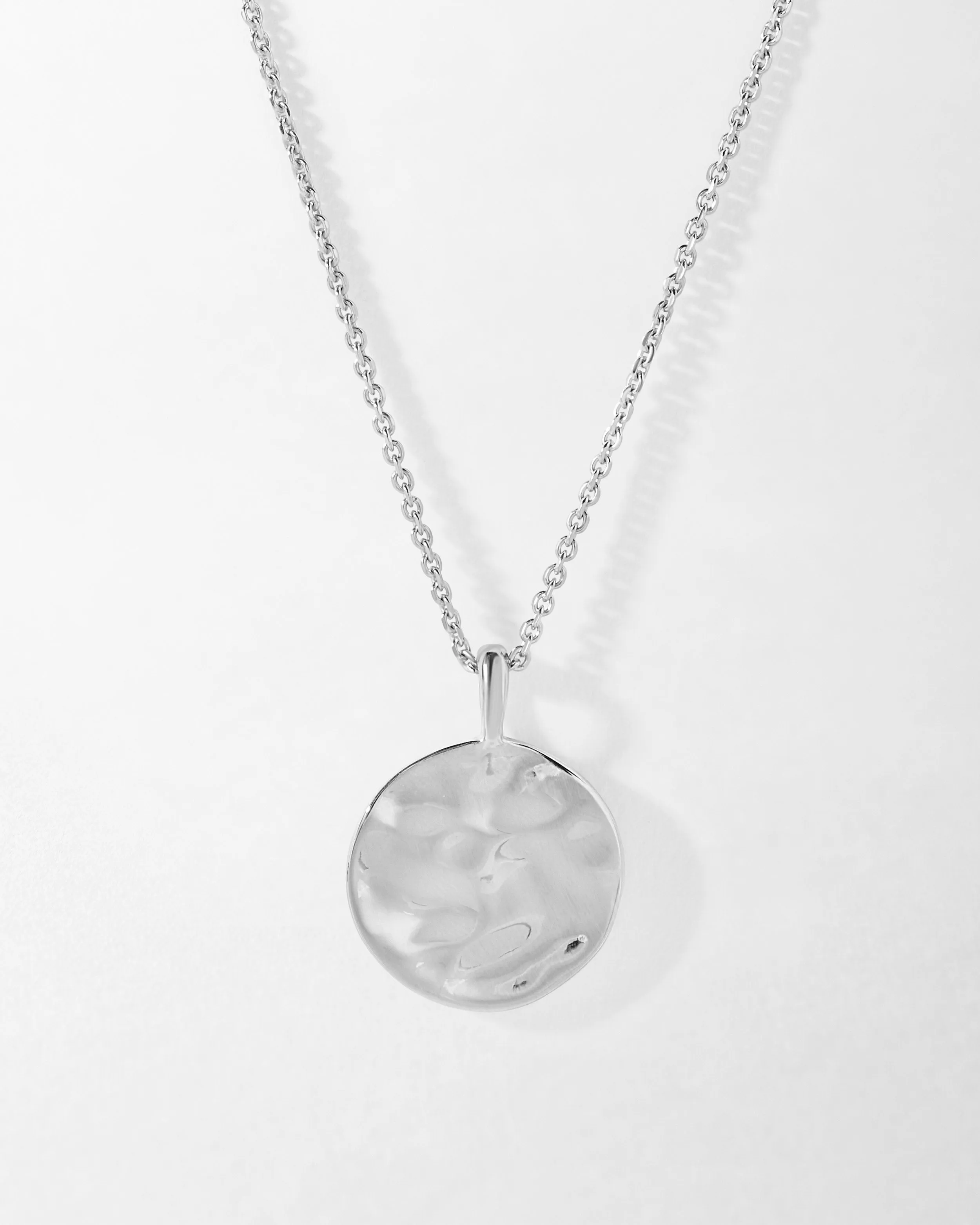 Coin Necklace - Silver