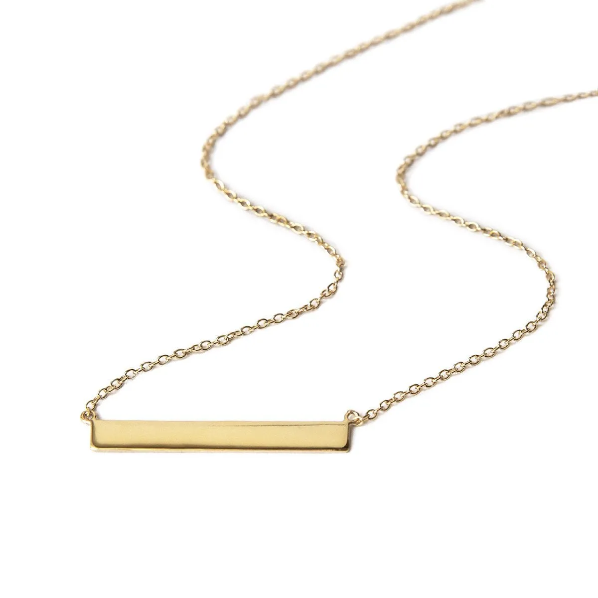 Dainty Bar Necklace