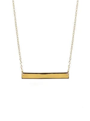 Dainty Bar Necklace