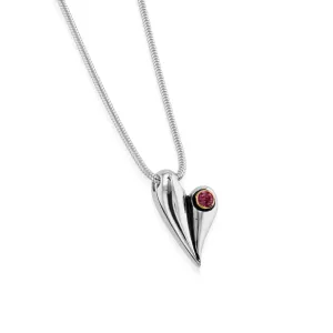 Endearment Small Birthstone Heart Pendant