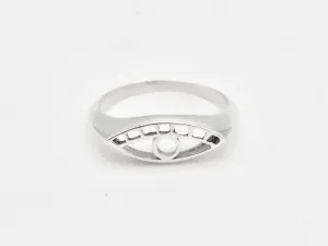 Evil Eye Ring - Silver Evil Eye - Eye Ring