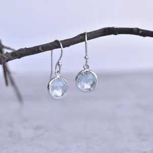 Facets Talk - Aquamarine earrings