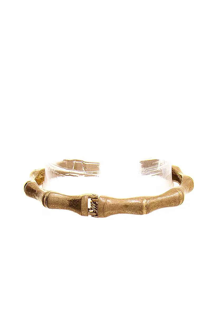 Fashion Bamboo Shope Metal Bracelet