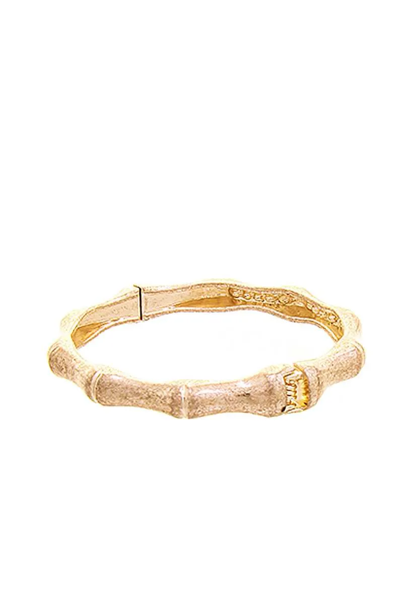 Fashion Bamboo Shope Metal Bracelet