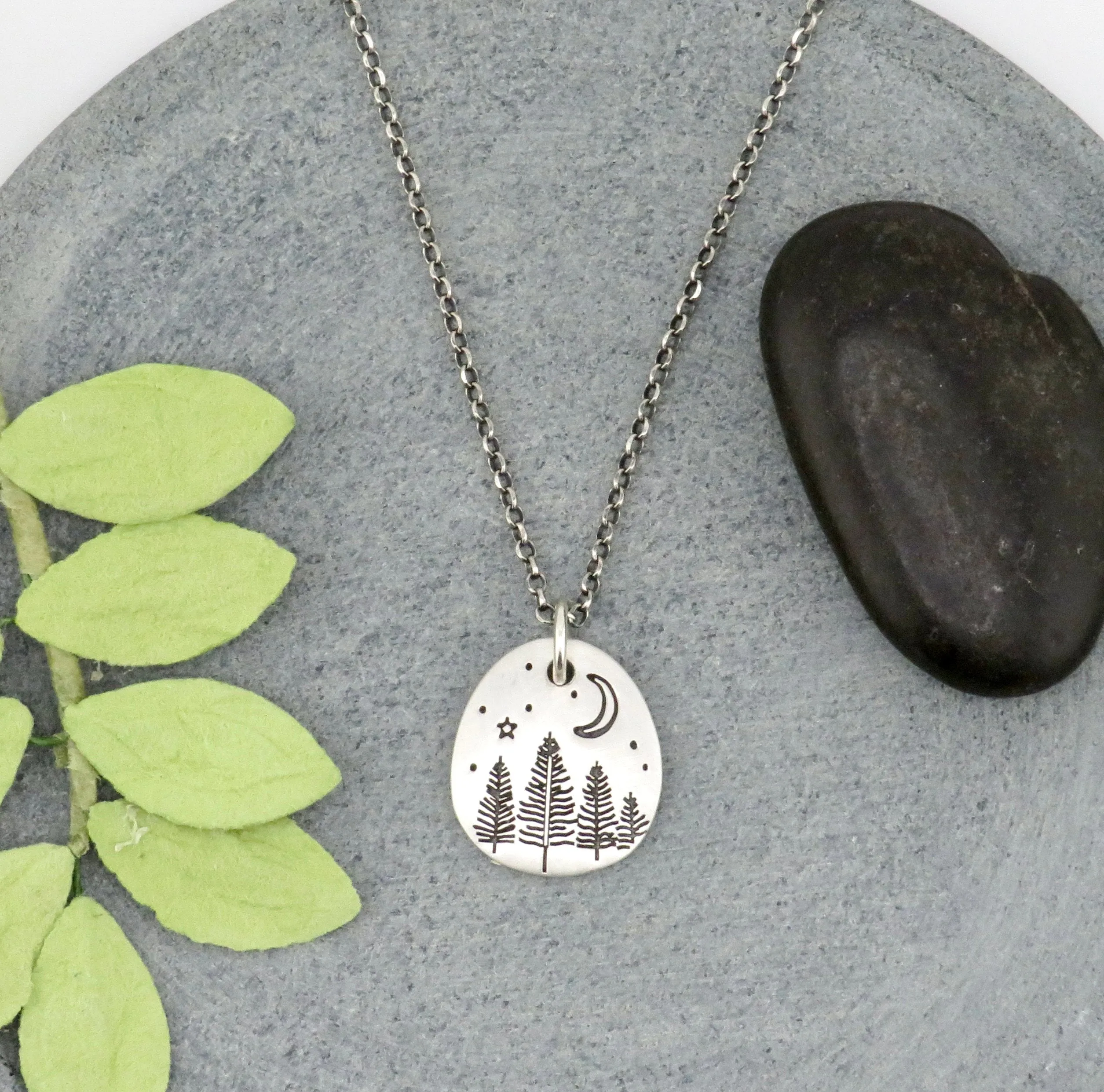 Forest Night Sky Necklace