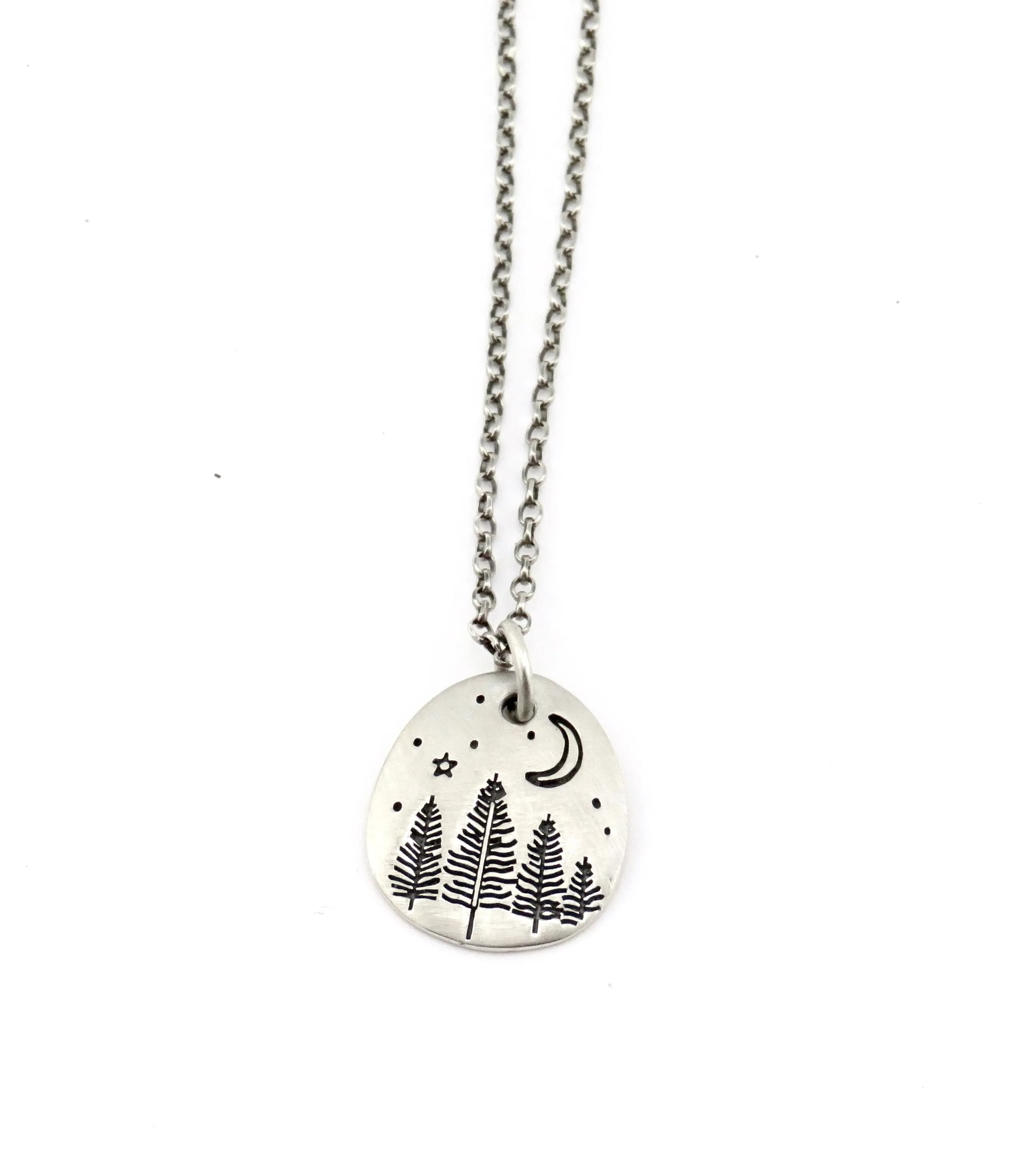 Forest Night Sky Necklace