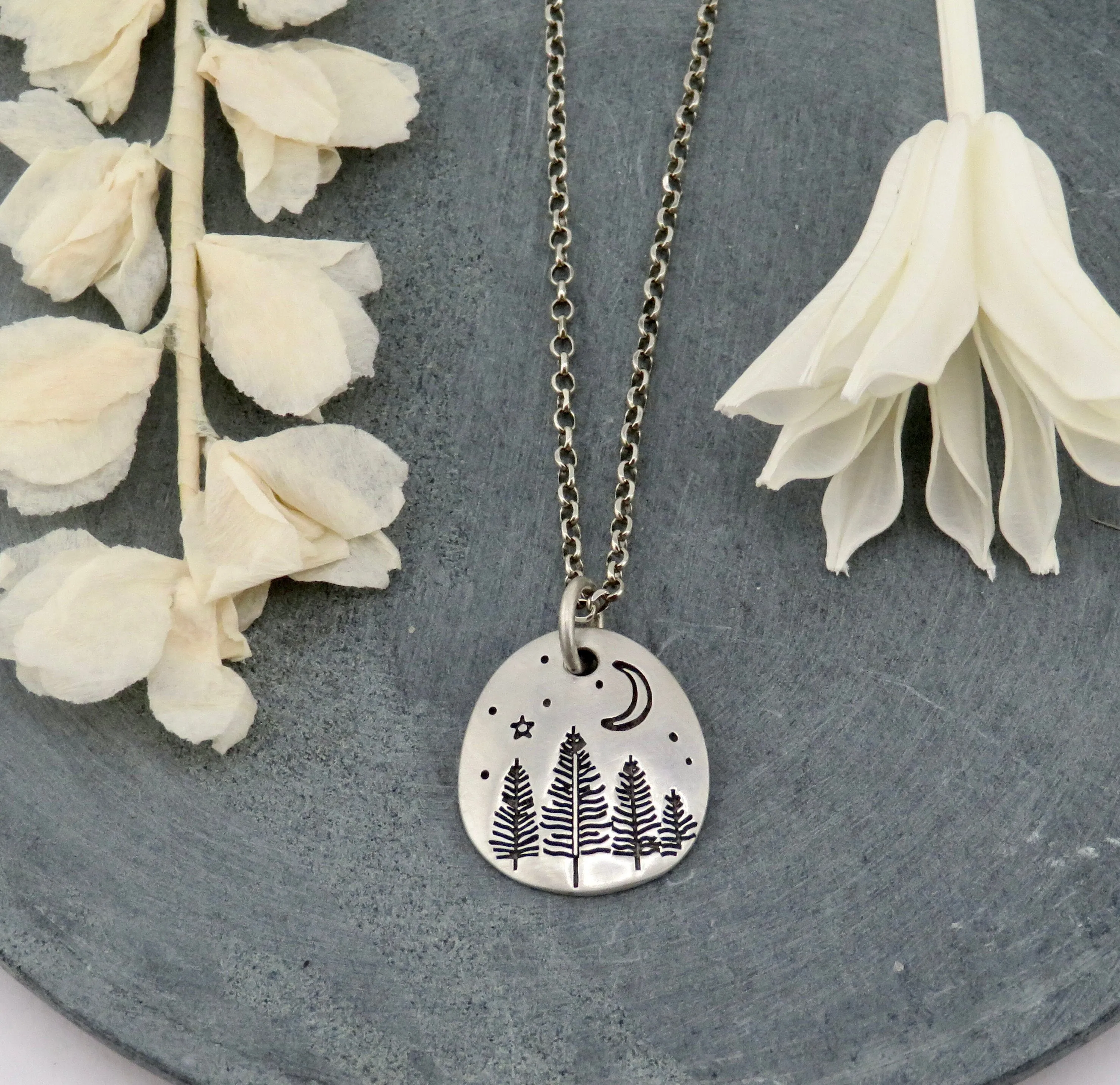 Forest Night Sky Necklace