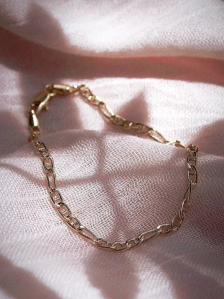 Gold Filled Figucci Chain Bracelet