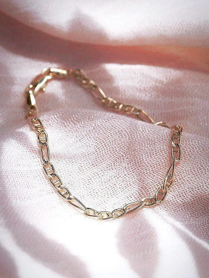 Gold Filled Figucci Chain Bracelet