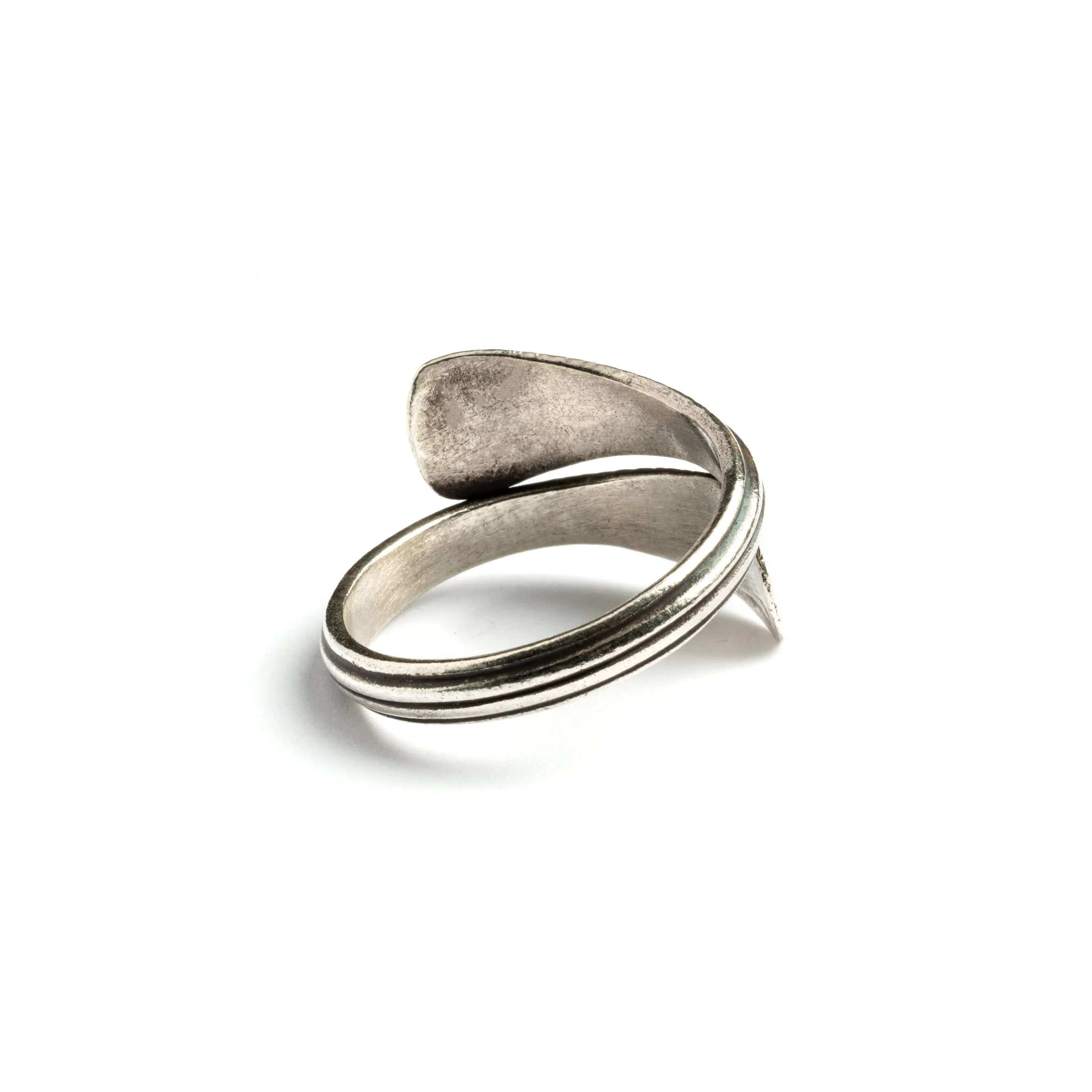 Karen Leaf Silver Ring