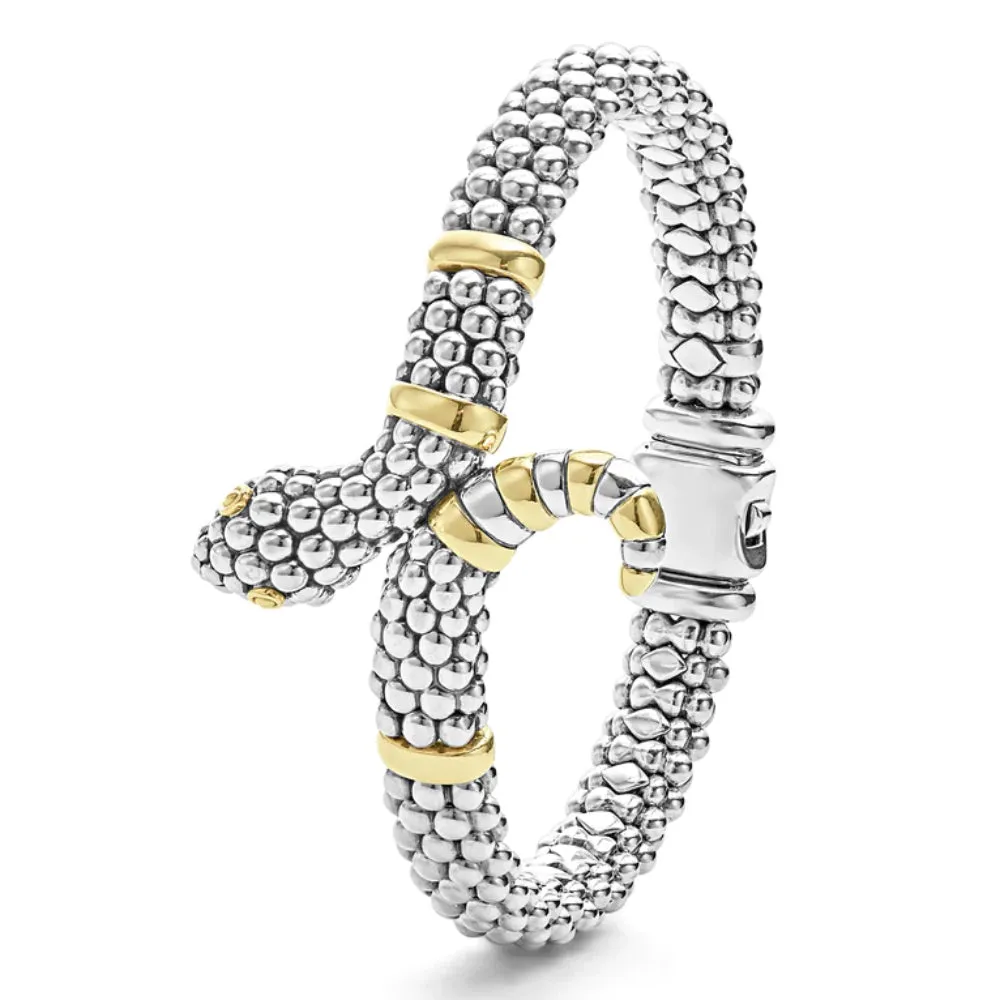 Lagos Rare Wonders Two-Tone Snake Rope Bracelet