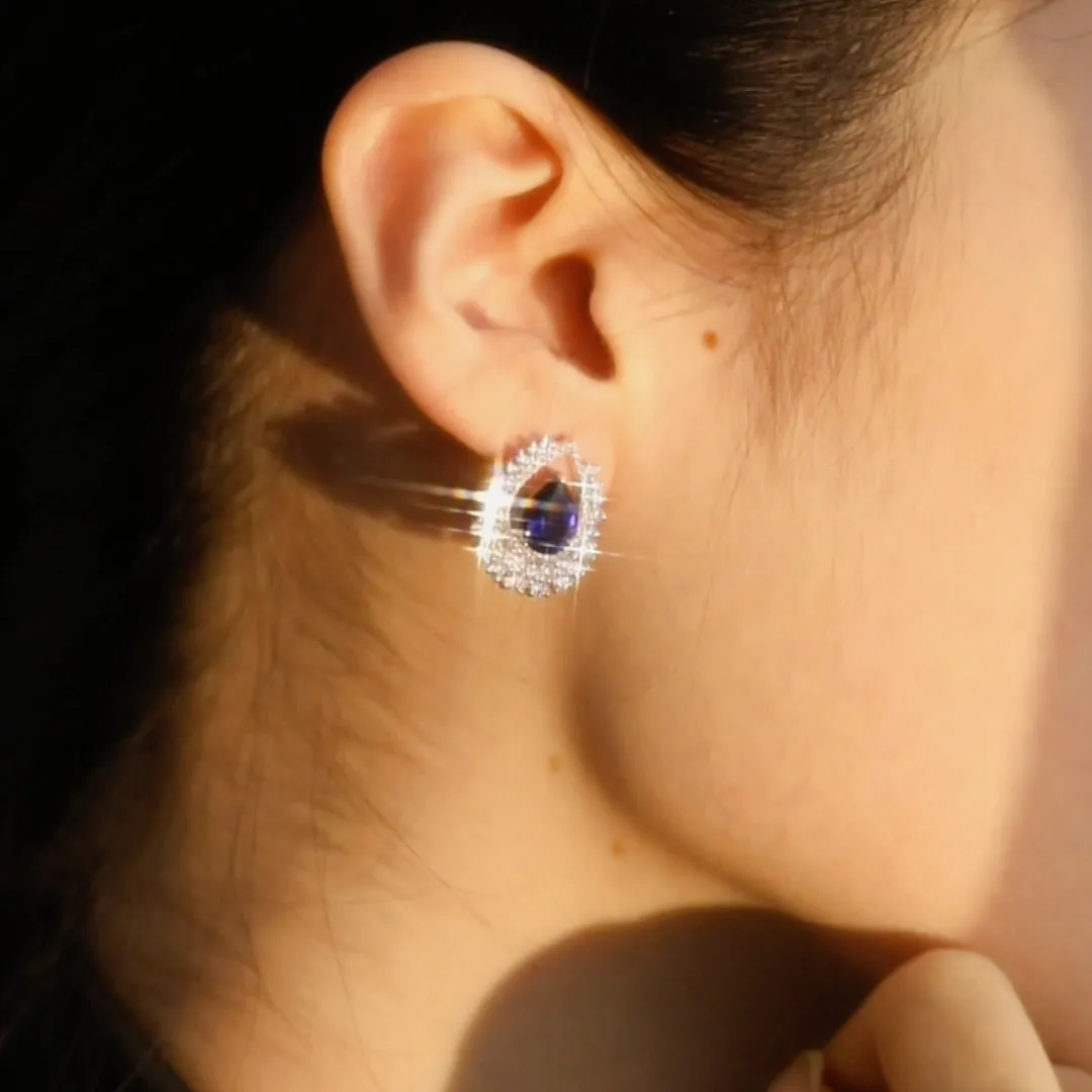 Luna Sapphire Earrings