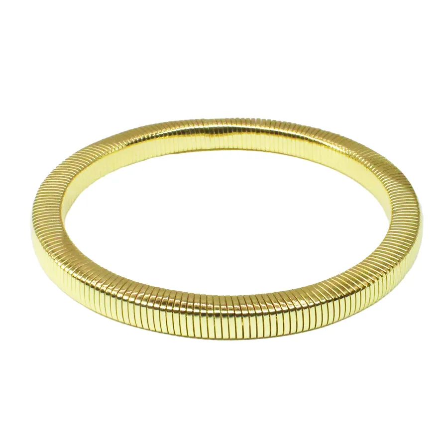 Metal Spring Stretch Bangle Bracelet