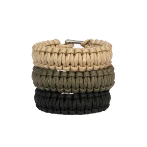 MFH Paracord Bracelet with Metal Clip