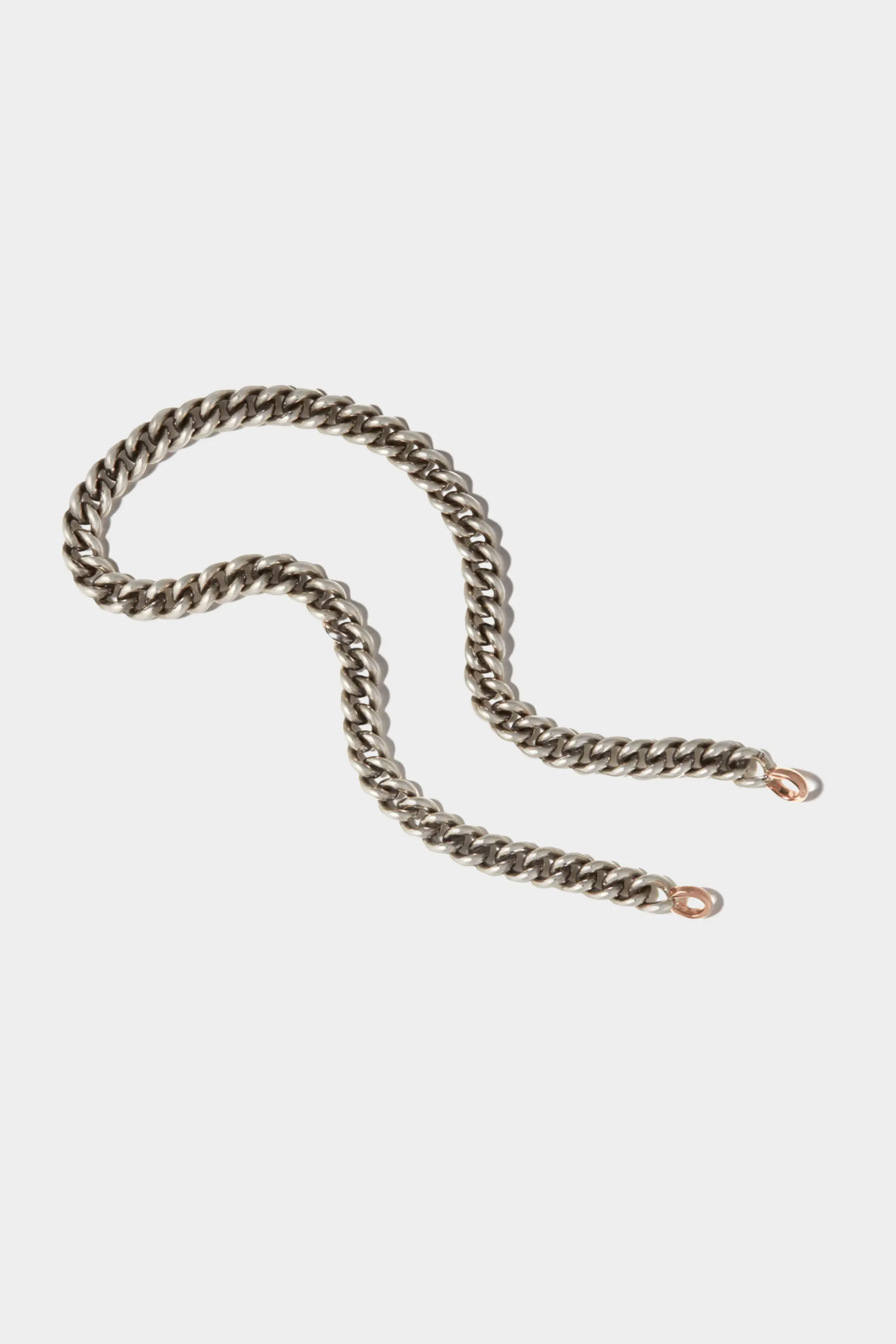 MiniMega Curb Chain, Silver