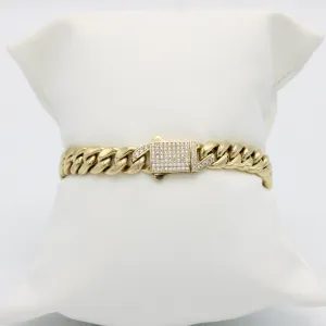 Offer $1,330.00 Miami Cuban Bracelet Yellow Gold