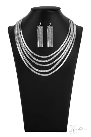 Persuasive earring bone layer necklace