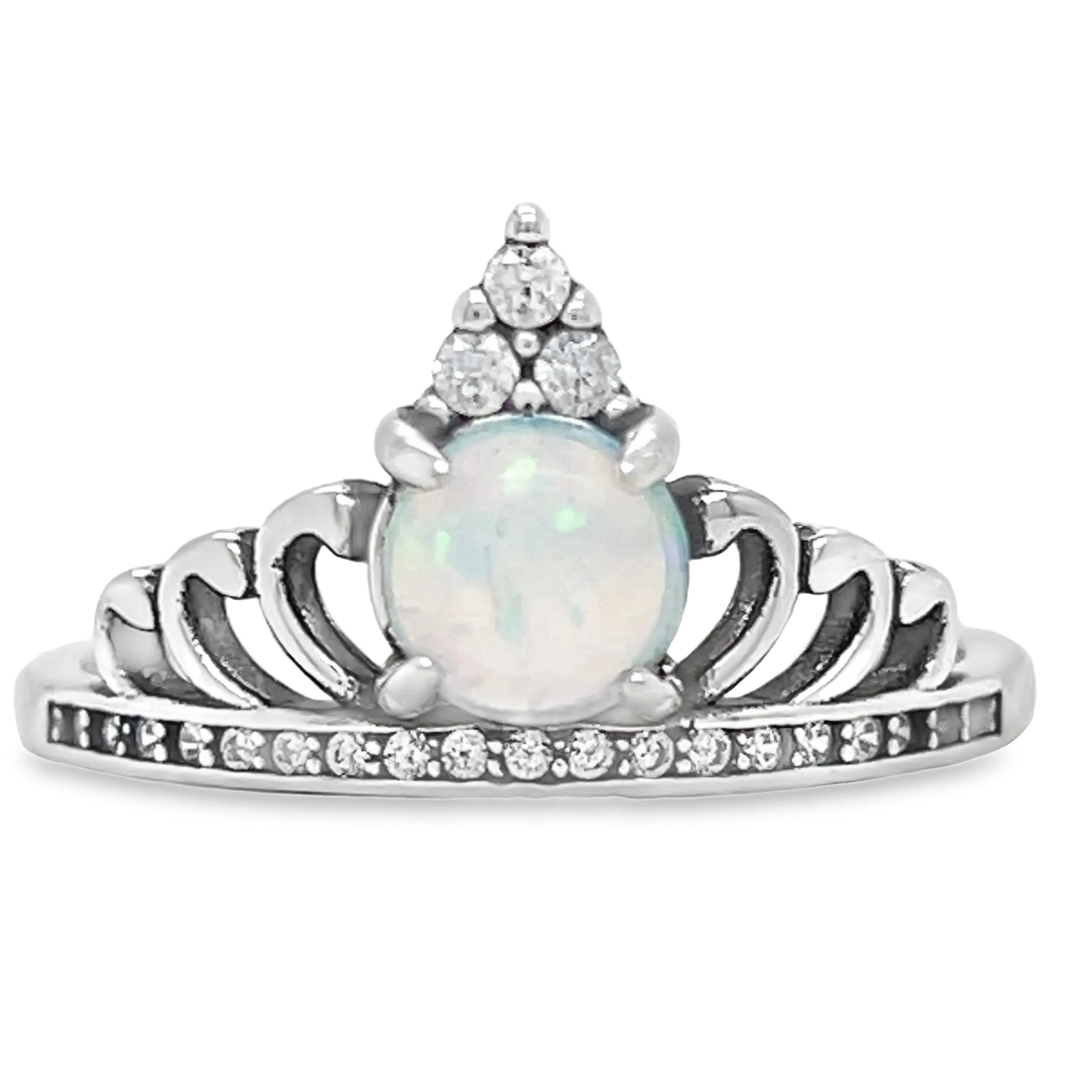 R6 Crown Opal Ring