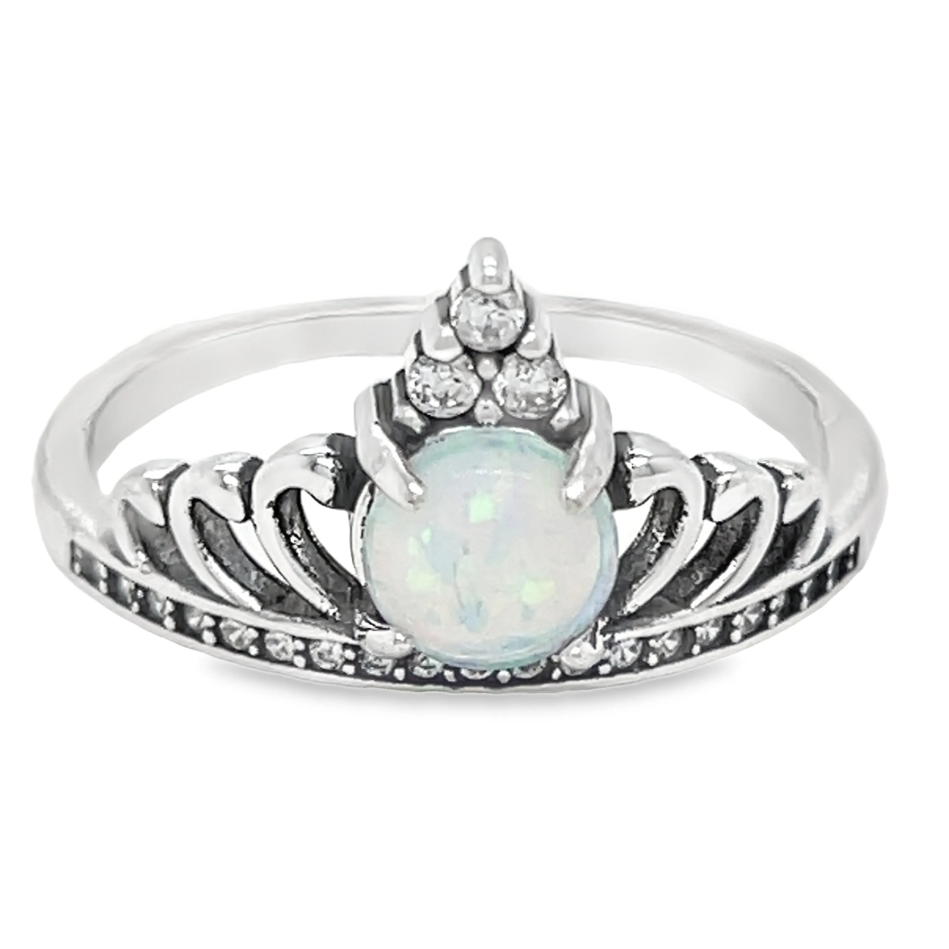 R6 Crown Opal Ring