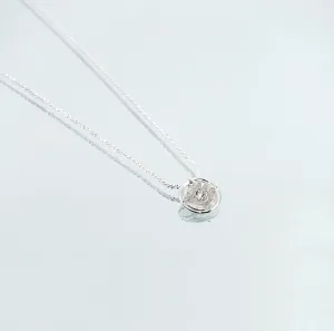 Revive Your Inner Kingdom Small Pendant Necklace Silver