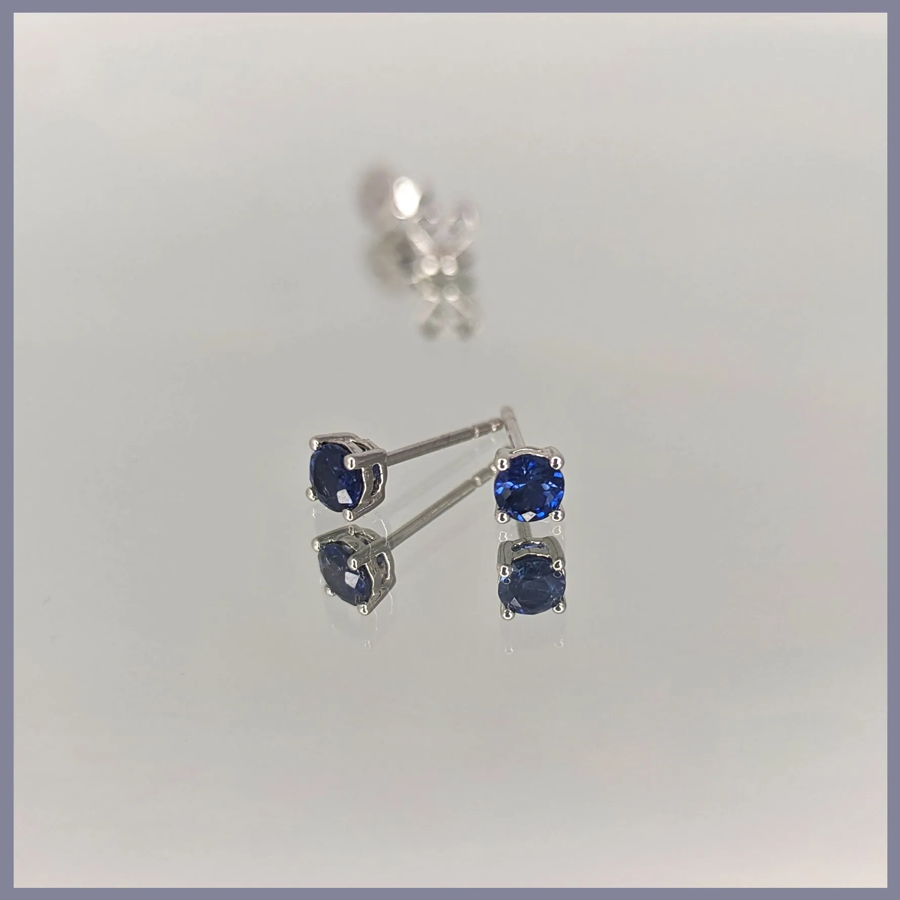 RSJ308 Sapphire Earrings