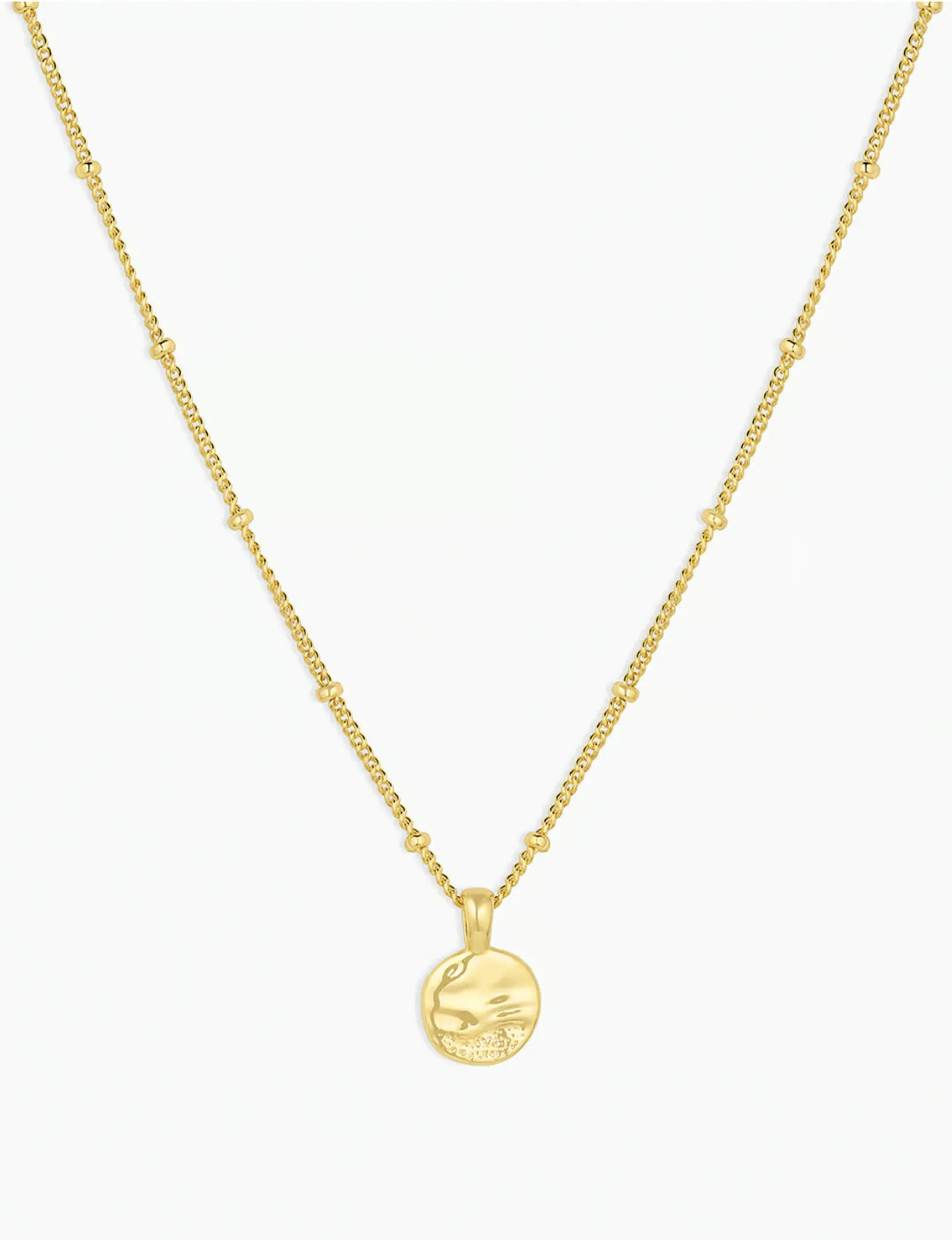 Shorebreak Necklace, Gold Plated