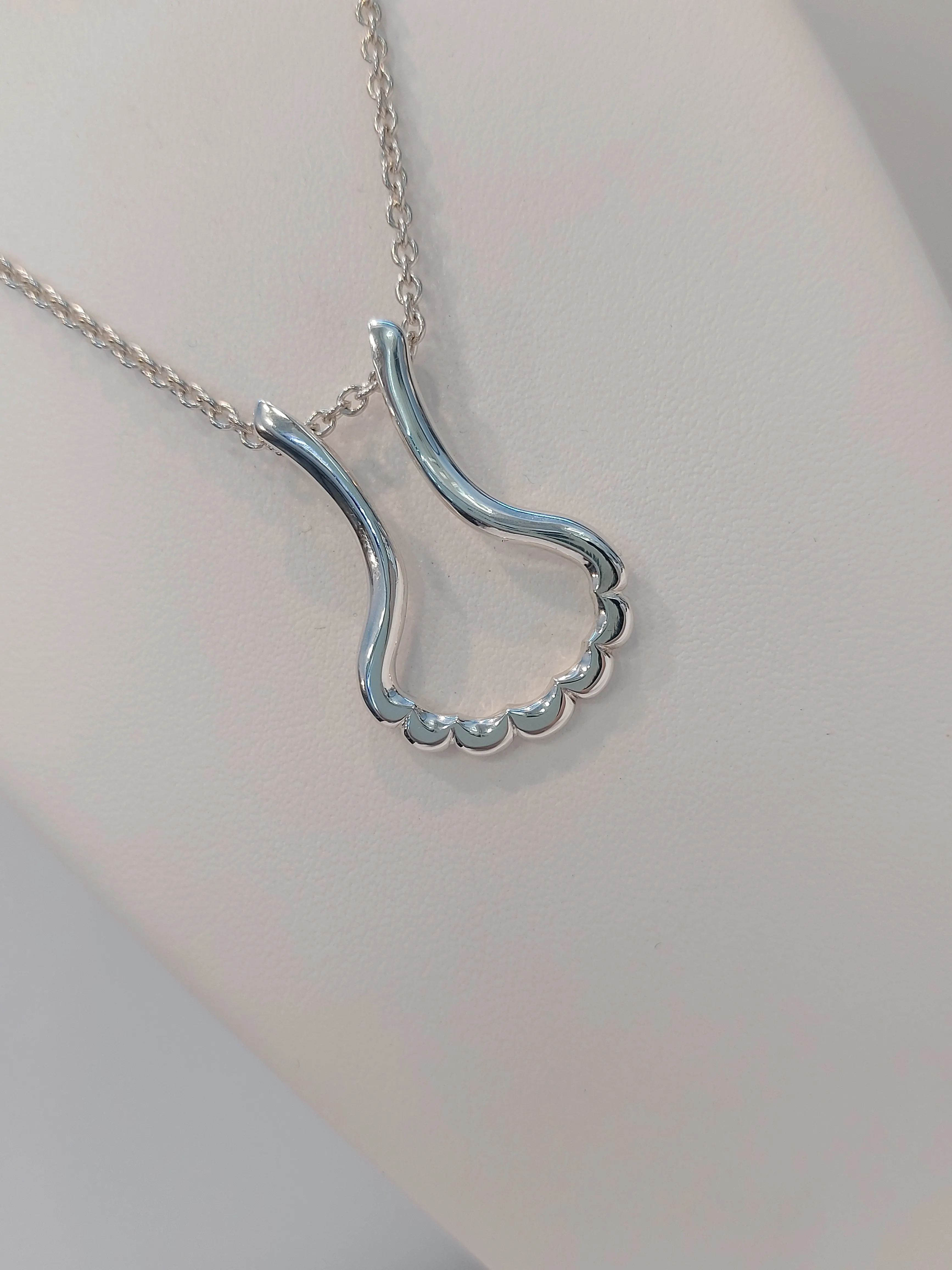 Silver Ring Holder Pendant