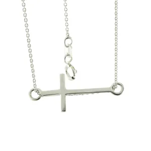 Sterling Silver Cross on a Chain