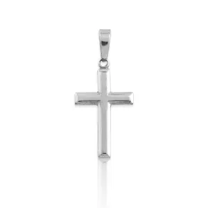 Sterling Silver Small Cross Pendant (77805)