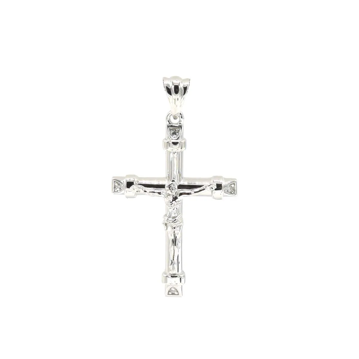 STPM 601, Men and Women S925 Sterling Silver Cross Pendant-Silver color