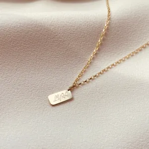 Tailor-Made Signature Slip Necklace