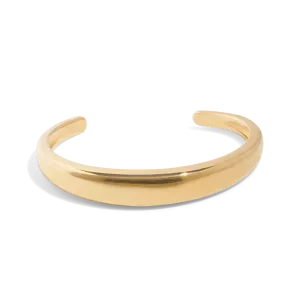 THE HARPER CUFF BRACELET - 18k gold vermeil