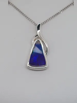 Triangle Opal Pendant