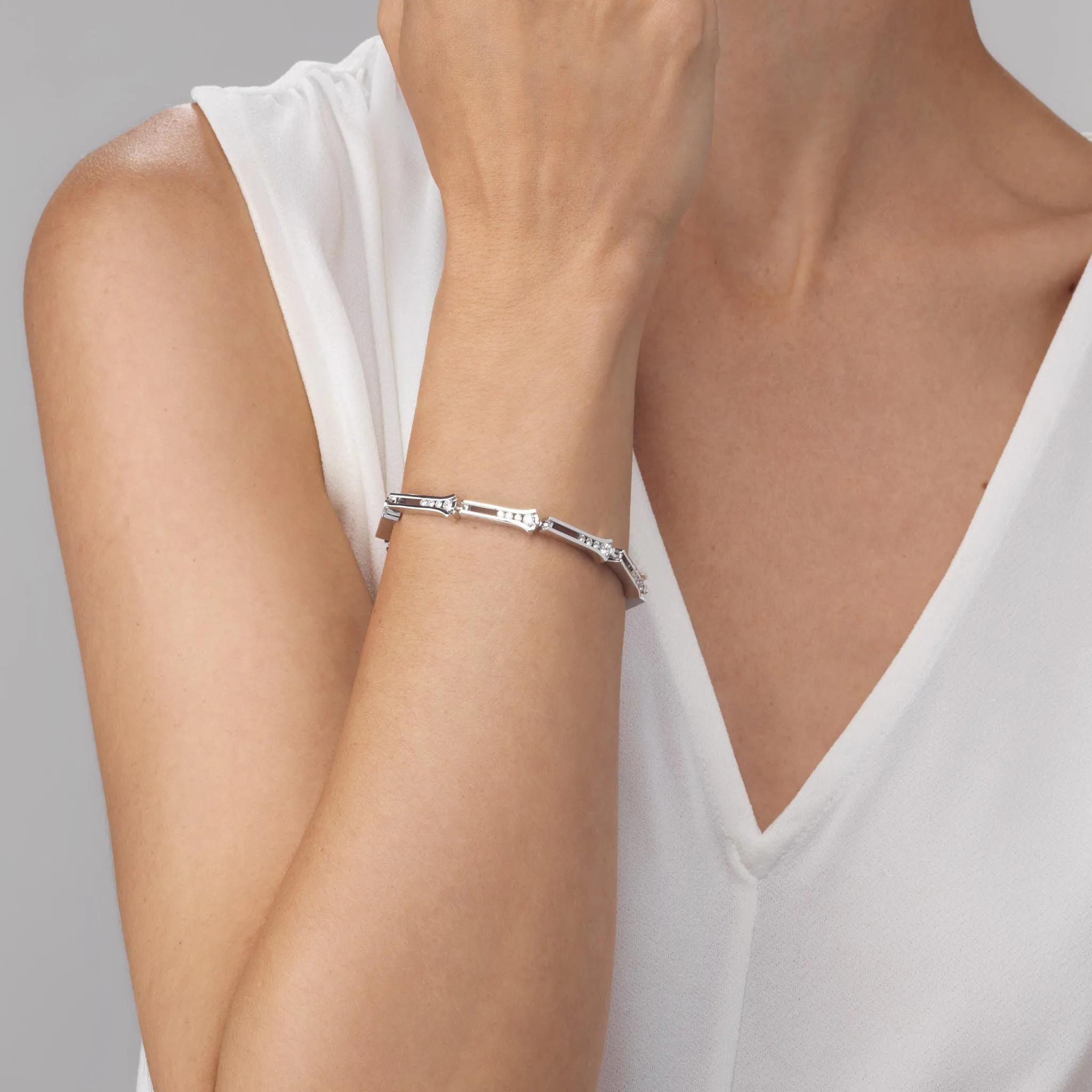 Venture Diamond Link Bracelet