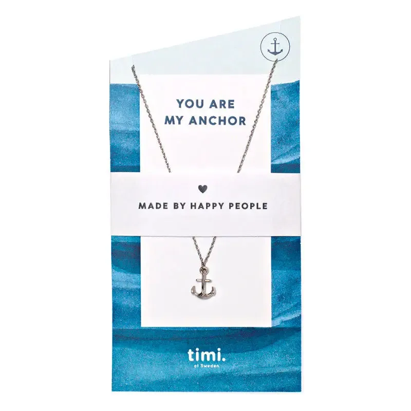 You are my Anchor Necklace