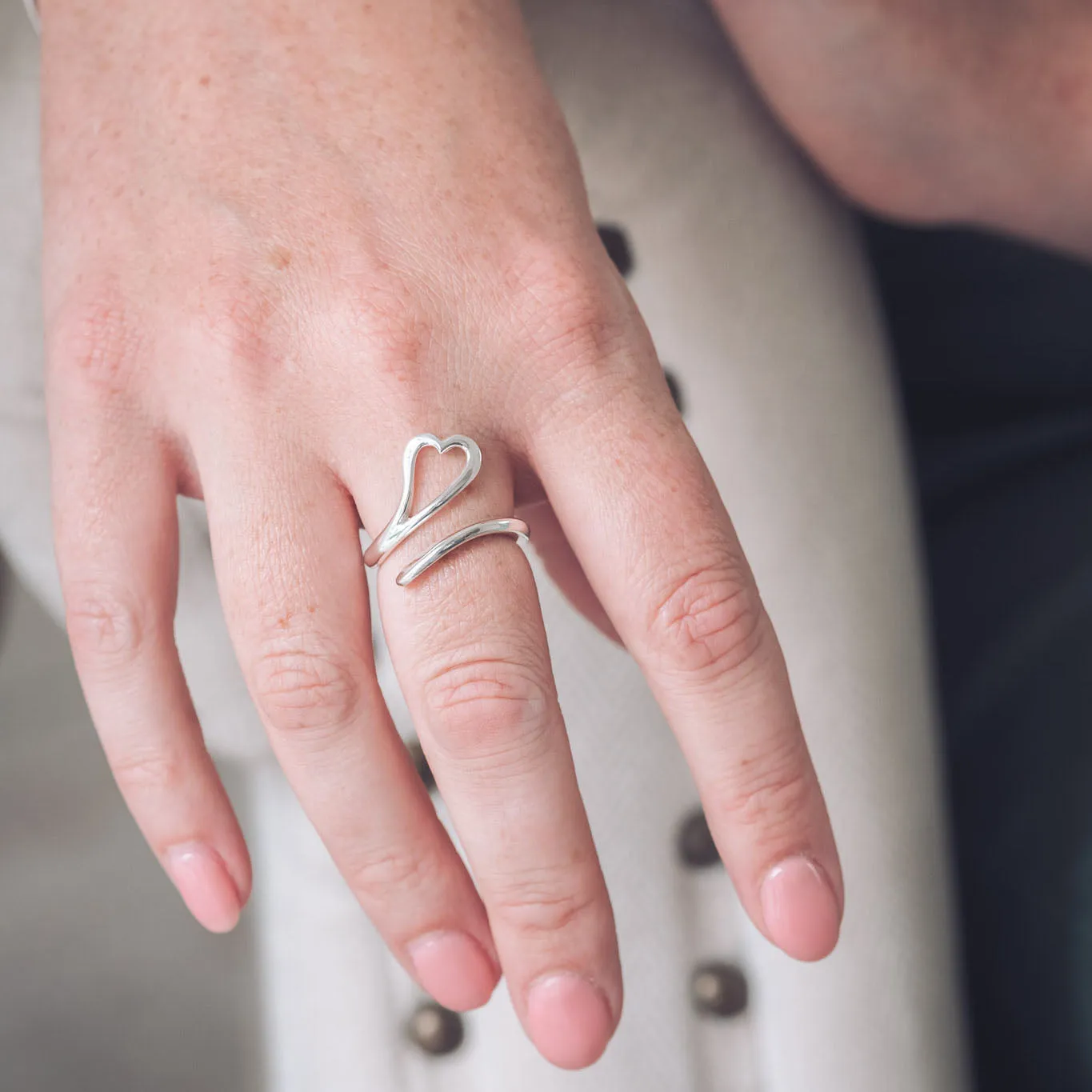 Zoe Heart Ring